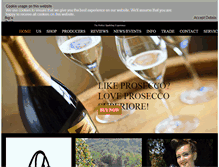 Tablet Screenshot of justperfectwines.com